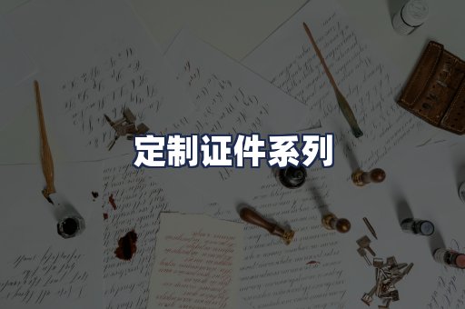 定制证件系列